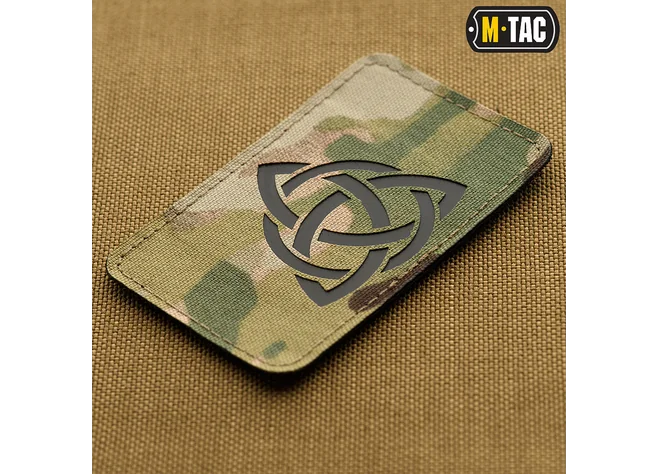Нашивка M-Tac Трикветр Laser Cut Multicam/Black  Фото 2